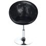 1 Piece Adjustable Modern Swivel Round Tufted Chair - Image 6
