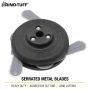 Universal Fit Brush Cutter Replacement Head for Straight Shaft String Grass Trimmer Part - Image 4