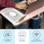 LapGear - Home Office Pro Lap Desk (Fits up to 15.6" Laptop) - Blush Pink - Image 2