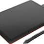 One by Wacom Student Drawing Tablet (small) – Works with Chromebook, Mac, PC - Black/Red - Image 2
