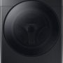 Samsung - 4.6 cu. ft. Large Capacity AI Smart Dial Front Load Washer with Auto Dispense - Brushed Black - Image 1