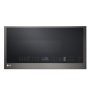 LG - 1.7 Cu. Ft. Convection Over-the-Range Smart Microwave with Sensor Cooking and Air Fry - Black Stainless Steel - Image 1