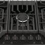 Frigidaire - 36 in. Wide 5 Burners Built-In Gas Cooktop - Black - Image 1