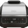 Ninja - Foodi 6-in-1 Countertop Indoor Grill with 4-quart Air Fryer, Roast, Bake, Broil, Dehydrate - Stainless Steel - Image 1