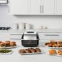Ninja - Foodi 6-in-1 Countertop Indoor Grill with 4-quart Air Fryer, Roast, Bake, Broil, Dehydrate - Stainless Steel - Image 3