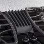 GE Profile - 30 in. Wide 4 Burner Built-In Gas Cooktop with Downdraft Vent - Black - Image 3