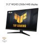ASUS - TUF Gaming 32" 2K VA 170Hz 1ms Gaming Monitor with FreeSync Premium and HDR (DisplayPort, HDMI) - Black - Image 2