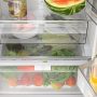 Bosch - 800 Series 24 in. Wide 12.8 Cu. Ft Bottom Freezer Counter-Depth Smart Refrigerator with Internal Ice and Water Dispenser - Black - Image 3