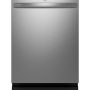 GE Profile - 24" Top Control Smart Built-In Stainless Steel Tub Dishwasher with 3rd Rack, Sanitize Cycle and 44 dBA - Stainless Steel - Image 1