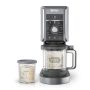 Ninja - CREAMi Deluxe 11-in-1 Ice Cream and Frozen Treat Maker, XL 24oz pints, Sorbet, Gelato, Milkshakes, Frozen Yogurt - Silver - Image 1