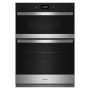 Whirlpool - 27" Smart Built-In Electric Combination Wall Oven with Air Fry - Stainless Steel - Image 1