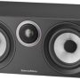 Bowers & Wilkins - HTM6 S3 Series 2-way Center Channel w/ dual 5" midbass (Each) - Black - Image 1