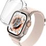 Raptic - 360X Bumper with Built-In Glass Screen Protection for Apple Watch Ultra 49mm - Clear - Image 1