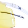 Kreedom - Elite Shield Gaming Glasses with Microfiber Case - Matte Crystal & Grey - Image 2