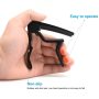 Guitar Capo Trigger Quick Change Key Clamp Ukulele Mandolin Acoustic Electric - Image 3