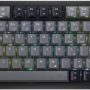 CORSAIR - K65 PLUS RGB 75% Wireless Mechanical Pre-Lubricated MLX Red Linear Switch Gaming Keyboard with Hot-Swappable Switches - Black/Gray - Image 1