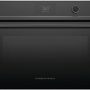 Fisher & Paykel - 24" Built-in Single Electric Convection Speed Wall Oven - Black - Image 1