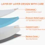 CL.HPAHKL 12 inch Twin Mattress, Gel Memory Foam Mattress in a Box, Medium Comfort - Image 2