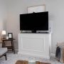Touchstone Home Products - The Elevate by Touchstone - Smart Motorized TV Lift Cabinet for Flat Screen TVs up to 50 Inches - White - Image 1
