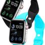 NEXT - Sport Band Watch Strap for Apple Watch 38mm, 40mm, and 41mm - Black - Image 1