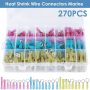 270pcs Heat Shrink Tubing Wire Connectors Marine Automotive Waterproof Terminal - Image 2