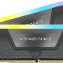 CORSAIR - VENGEANCE RGB 64GB (2 x 32GB) DDR5 6000MHz Z30 AMD EXPO & Intel XMP UDIMM Desktop Memory - Gray - Image 1