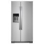 Whirlpool - 28.4 Cu. Ft. Side-by-Side Refrigerator with In-Door-Ice Storage - Stainless Steel - Image 1