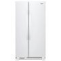 Whirlpool - 21.7 Cu. Ft. Side-by-Side Refrigerator - White - Image 1