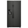 Whirlpool - 24.6 Cu. Ft. Side-by-Side Refrigerator with Water and Ice Dispenser - Black - Image 1