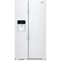 Whirlpool - 24.5 Cu. Ft. Side-by-Side Refrigerator - White - Image 1