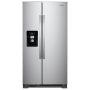 Whirlpool - 24.5 Cu. Ft. Side-by-Side Refrigerator - Stainless Steel - Image 1