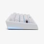 Higround - Summit 2.0 65 65% Wired Mechanical Lubed Dreamland Linear Switch Gaming Keyboard with RGB - Snow Stone - Image 3