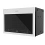 Hotpoint - 1.4 Cu. Ft. Over-the-Range Microwave with Sensor Cooking and LED Display Controls - White - Image 2