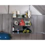 3-Tier Shelf, 30.25 in. H x 33.25 in. W x 10.75 in. D, Galvanized Steel - Image 2