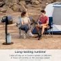 Shark - FlexBreeze Pro Mist - Indoor & Outdoor Fan with Misting System, Corded or Cordless - Charcoal Grey - Image 3