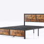 Bed Frame Twin/Full/Quee - Image 2