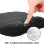 EooCoo Ergonomic Mouse Pad with Wrist Support, Mousepad with Memory Foam Wrist Rest and Non-Slip Base for Computer, Cafe, Home & Office, 9.64 x 8.26 in Office Desk Accessories - Image 5