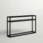 Swanage 50.25'' Glass Top Console Table - Image 6