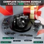NBD Digital Camera 4K Ultra HD 48MP All-in-One Vlogging Camera with Wide Angle Lens, Digital Zoom 16x and 3" Screen - Image 6