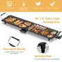 35 Inch Costway Electric Griddle Teppanyaki Grill with Adjustable Temperature - Image 6