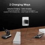 Siivton Bluetooth Headset V5.1, Wireless Headset with 500mAh Charging Case, Noise Canceling Mic for Driving and Office. (USB-A Adapter Included) - Image 3