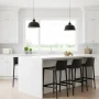 Commercial Grade 26" Counter Stool: Set of 4 - Plain - Image 2