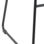 Mainstays 28"H Backless Stool Black Metal Base with Natural Wood Seat - Set of 4 - Image 5