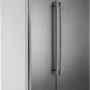 Café - 42 in. Wide 25.2 Cu. Ft. Side-by-Side Built-In Smart Refrigerator with Upfront Temperature Controls - Stainless Steel - Image 2