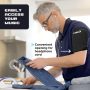 E Tronic Edge Phone Holder for Running, Cell Phone Arm Bands with Reflective Logo, Phone Strap Armband Fits iPhone and Android, Use for Running, Walking, Hiking and Biking, Blue, XL - Image 3