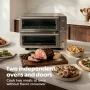 Ninja - Double Oven Pro Smart XL Countertop Oven & Air Fryer - Stainless Steel - Image 3