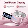 VEATOOL X15 Wireless Earbuds Bluetooth 5.3 Headphones,72H Hi-Fi Stereo Deep Bass Earphones with Noise Cancelling Mic IP7 Waterproof Sport Headset with LED Power Display for Laptop Pad Phones - Image 4