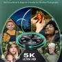 MARVUE Digital Camera 5K 75MP WiFi Vlogging Camera for Photography, 18x Zoom, Autofocus, Flip Screen with 32GB Card - Image 6