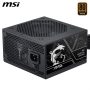 MSI - MAG A650BN PCIE5 III 650W 80 PLUS Bronze Non-Modular ATX 3.1 & PCIe 5.1 Ready Power Supply - Black - Image 4