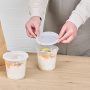 Restaurantware-Asporto 24 Ounce To Go Boxes, 100 Microwavable Round Soup Containers - Clear Plastic Lids Included, Do Not Contain BPA, Clear Plastic Soup Containers, Disposable - Image 5